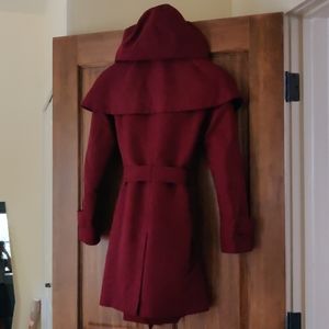 Comptoir des cotonniers Trench coat removable hood